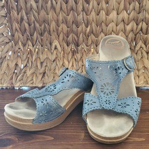 Dansko Blue Sandals